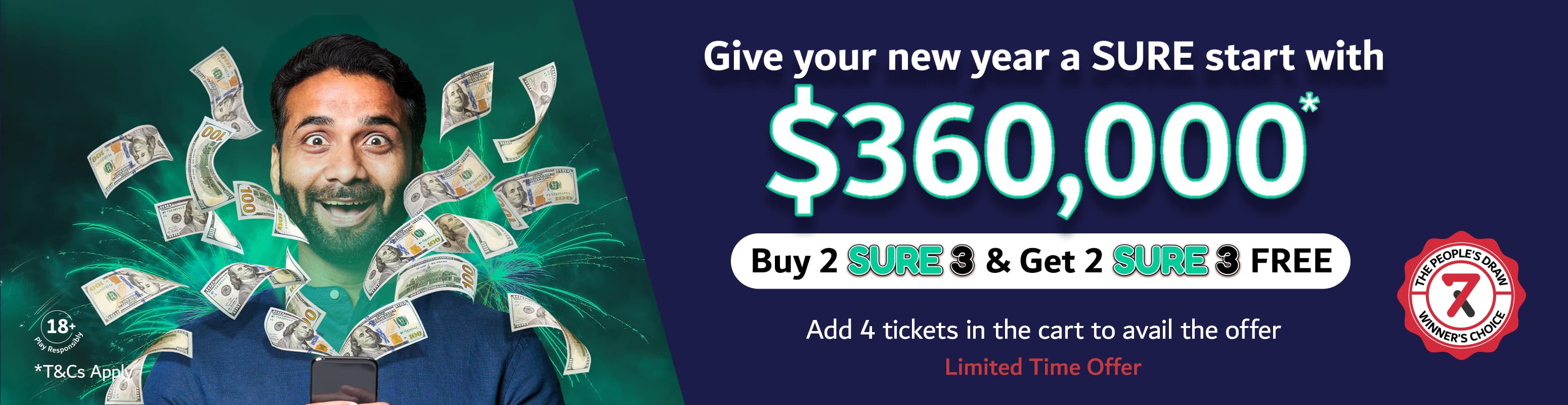 BUY 2 SURE3 & GET 2 SURE3 FREE